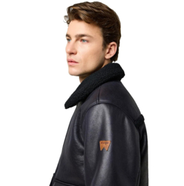 Wrangler Jacket Shearling Black