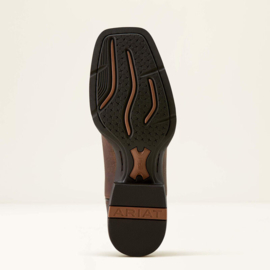 Ariat Sport Rustler Wide Square Toe Hippo Print Mens Boots