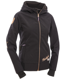 Ranchgirls Softshell Zwart/Koper