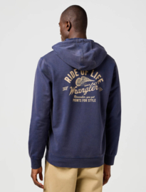 Wrangler Americana Hoodie Navy