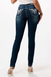 Grace in LA Feather SKINNY (Easy Fit)