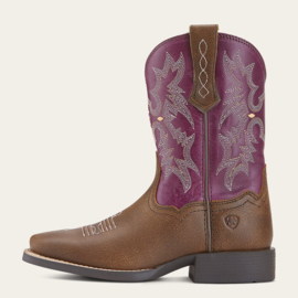 Ariat Tombstone Vintage Bomber/ Plum Kids Boots
