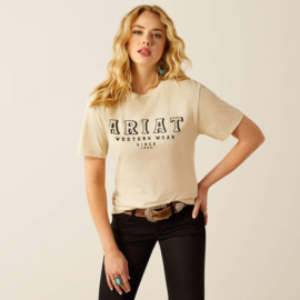 Ariat Western Wear T-Shirt Natural