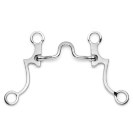 Seven Shank bit met Spoon Mouthpiece