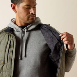 Ariat Rebar Cordura Ripstop Lightweight Mens Vest Beetle Green