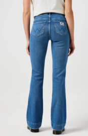 Wrangler Jeans Flare Raven - Length 34"