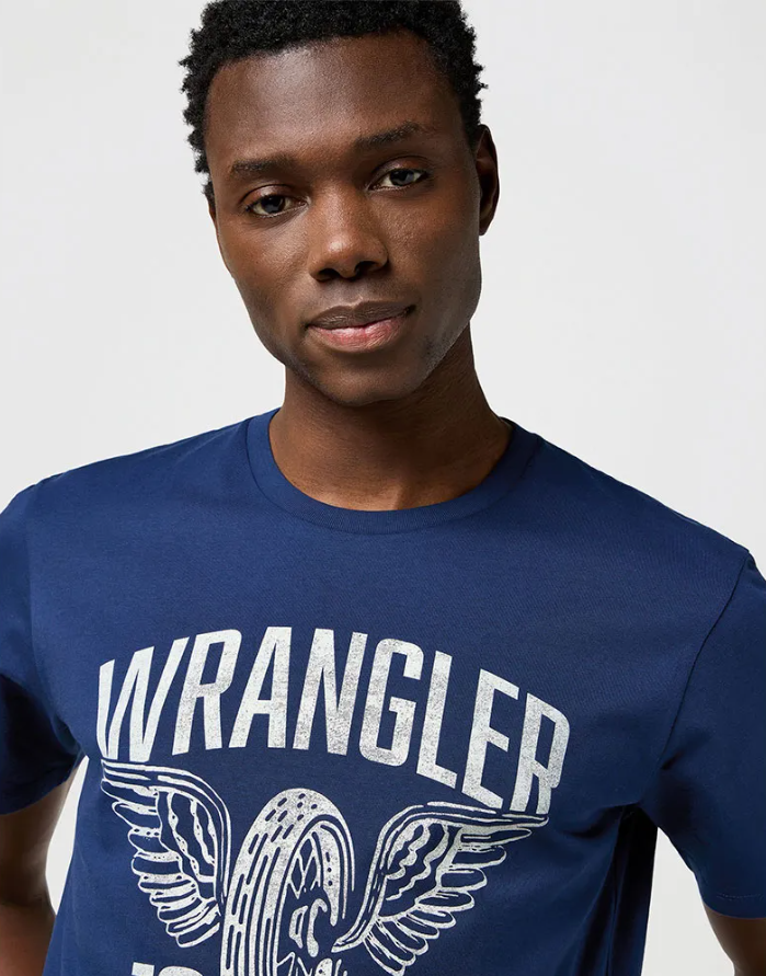 Wrangler Americana T-Shirt Navy