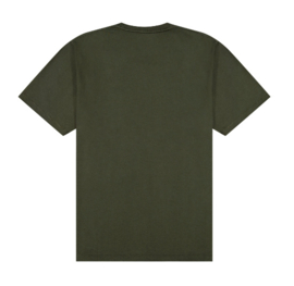 Wrangler T-Shirt Embroidery Olive Green