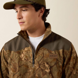 Ariat Fleece Pullover Savannah Tan Camo