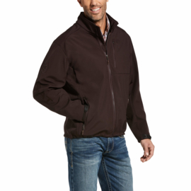 Ariat Logo 2.0 Patriot Softshell Water Resistant Jacket Coffee Bean