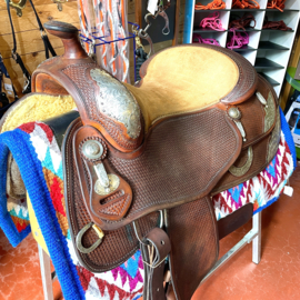 Bob's Custom Show Saddle, model Randy Paul Reiner