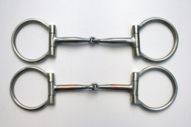 D-ring Snaffle Bit Brushed