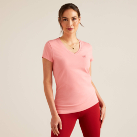 Ariat Petal Font Flamingo Plum Ladies T-Shirt