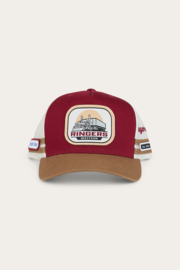 Ringers Western Big Rig Trucker Cap Wine/Brown