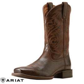 Ariat Sport Herdsman Burnished Chocolate Mens Western Boots