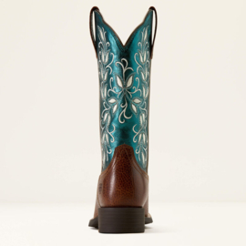 Ariat Round Up Holly Beasty Brown Ladies Western Boots
