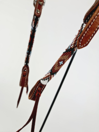 Headstall Color Beads - Brown