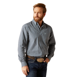 Ariat Pro Series Team Gannon Fitted Shirt Sky Blue