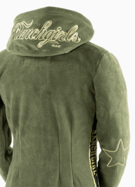 Ranchgirls Fleece Jacket "Abby" Khaki