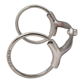 BF O-Snaffle anatomic curved mouthpiece