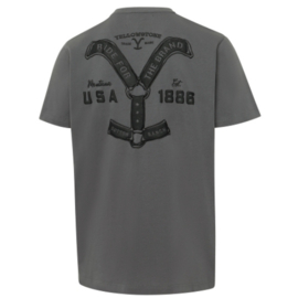 T-Shirt Yellowstone Ride For The Brand Grey