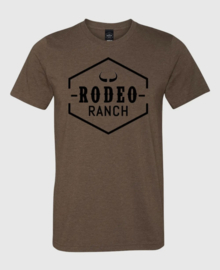 Rodeo Ranch T-Shirt Classic Logo Heather Brown