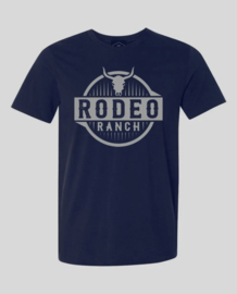 Rodeo Ranch T-Shirt Sharp Steer Navy