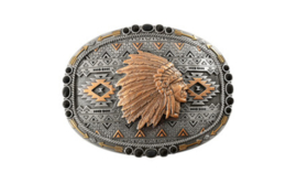 Nocona Indian Chief Buckle