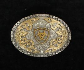Ariat Antique Silver and Gold Buckle