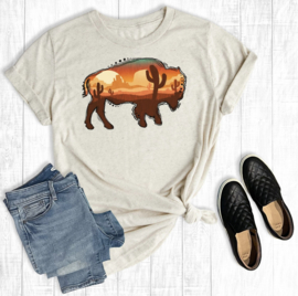 T-Shirt Buffalo Cactus