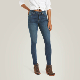 Ariat Premium High Rise Skinny Ladies Jeans Ocean Blue