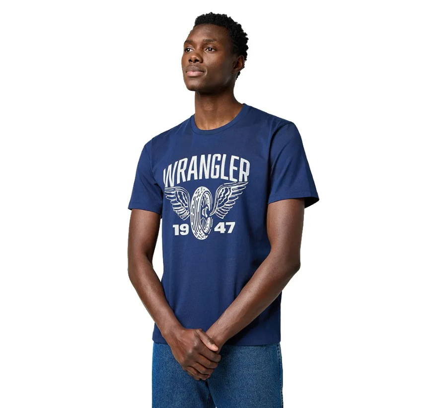 Wrangler Americana T-Shirt Navy