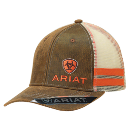 Ariat Baseball Pet Bruin/Oranje