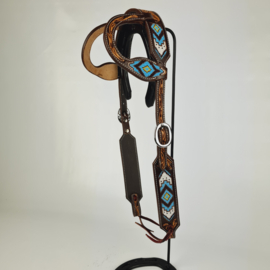 Headstall 2-ear Aztec