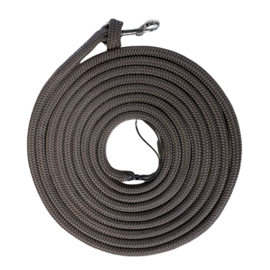 Leadrope 22ft. 670cm with snap, brown