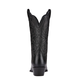 Ariat Heritage R Toe Black Western Ladies Boots