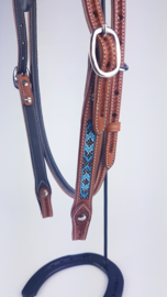 Headstall Turquoise Beads