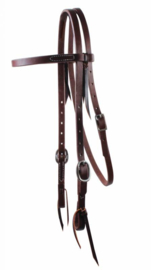 Trainings headstall Ranchhand Browband double buckle