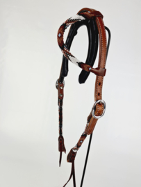 Headstall Color Beads - Brown