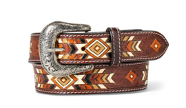 Ariat riem Hand Tooled and Painted
