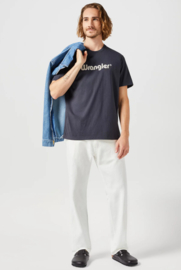 Wrangler Frame Logo Tee - Black