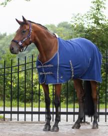 QHP Fleece rug with cross surcingles size: 145cm - 195cm