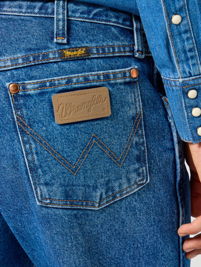 Wrangler 13MWZ Cowboycut - Stonewashed - Length 34"