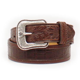 Ariat belt Croco print