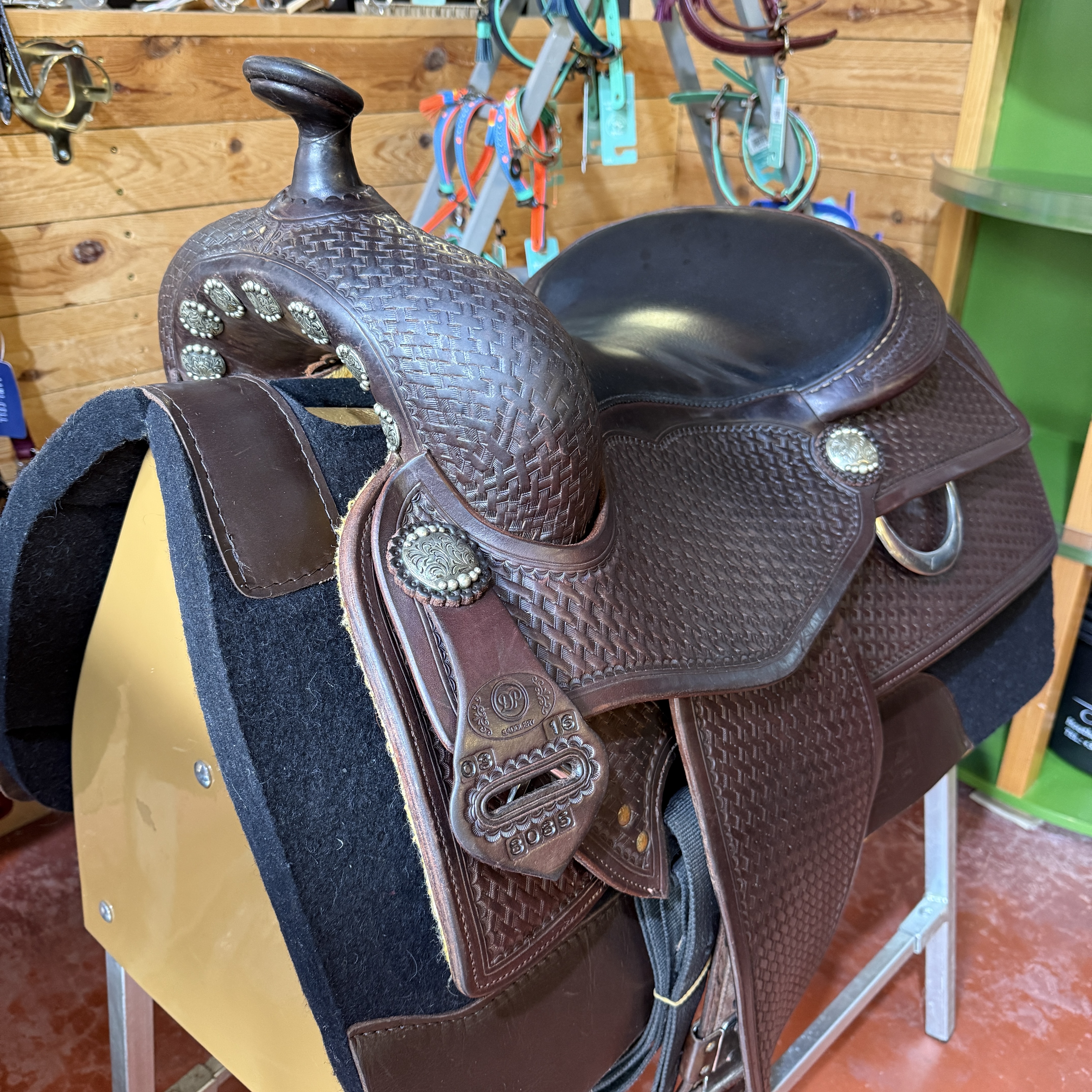 Deuber Reining saddle