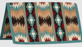 Ranch Blanket Classic Equine Turquoise/Cream