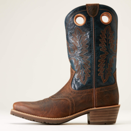 Ariat Hybrid Roughstock Square Toe Mens Western Boots