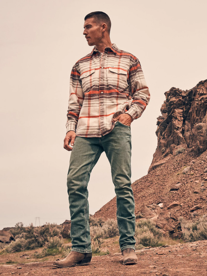 Wrangler Loose Western Shirt Birch