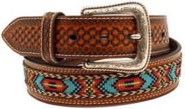 Nocona Embossed Multi-color Ribbon Horsehair