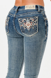 Grace in LA Aztec II BOOTCUT (Easy Fit)